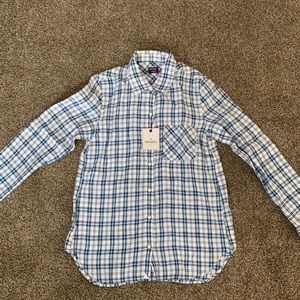 UNTUCKit Womens Linen Button Down